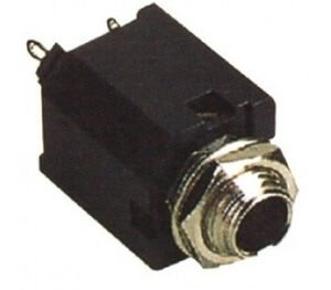 Kit 5 Peças - Jack J10 Stereo Aberto 3t C/ Rosca Ls2042