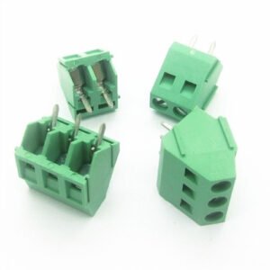 Kit 500 Peças Borne Kre 3 Vias 45graus  Parafuso 5mm Kf-103