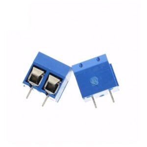 Kit 500 Peças - Borne Kre 2 Vias Mini De Parafuso 5.08mm Kf-301