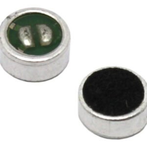 Kit 5 Peças - Microfone De Eletreto 6x3 Pequeno S/ Terminais