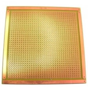 Kit 10 Peças - Placa 10x10 Universal Padrão Perfurada Ilhada