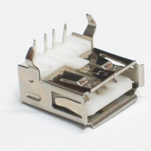 Kit 5 Peças - Conector Usb Tipo A 90 Graus Solda Placa
