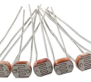Kit 10 Peças Ldr 5mm Fotoresistor P/pic - Arduino Sensor De Luz