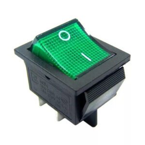 Kit 50 Peças - Chave Gangorra Kcd4-201n 4t 16a/250v Verde