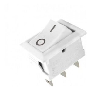 Kit 100 Peças - Chave Gangorra Branca 2 Posições Kcd1-102 3t