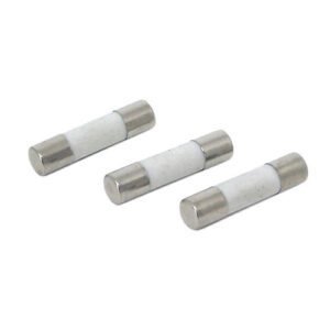 Kit 100 Peças - Fusível Cerâmico Pequeno 3,15a De Microondas