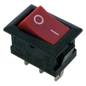 Kit 10 Peças - Chave Gangorra 2 Posições Kcd1-102 Vm 3 Terminais