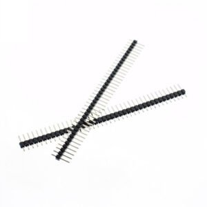 Kit 200 Peças -  Barra De Pinos 1x40x11,2 180 Graus 2.54 Mm