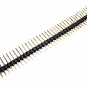 Kit 100 Peças - Barra De Pinos 1x40x15 180 Graus 2.54 Mm