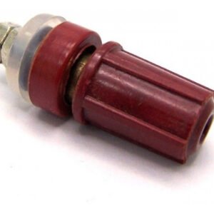 Kit 20 Peças - Borne Para Pino Banana Vermelho Js3-1