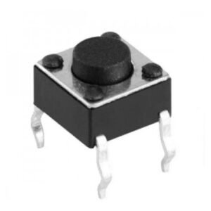 Kit 1000 Peças - Chave Tactil 6x6x5mm 4t 180 Graus