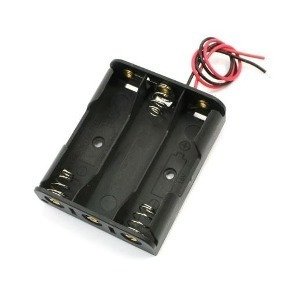 Kit 20 Peças - Suporte Para 3 Pilhas Aa Canoa Pt