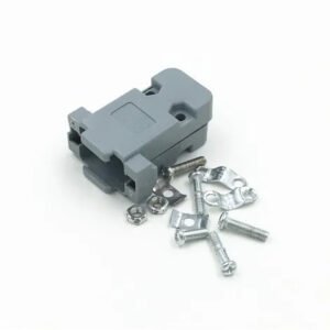 Kit 50 Peças - Capa Db9 Kit Curto Cinza Rs232 Serial