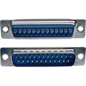 Kit 5 Peças - Conector Db25 Macho Solda Fio