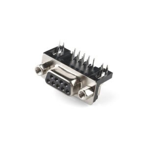 Kit 50 Peças - Conector Db9 Fêmea 90 Graus Solda Placa