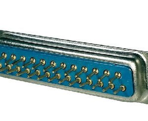 Kit 5 Peças - Conector Db25 Macho 180 Graus Solda Placa