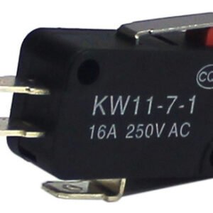 Kit 5 Peças - Chave Micro Switch Kw11-7-2-3t Com Haste 14mm