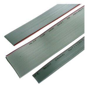 Kit 10 Metros - Cabo Flat 14 Vias 14x28awg Cinza