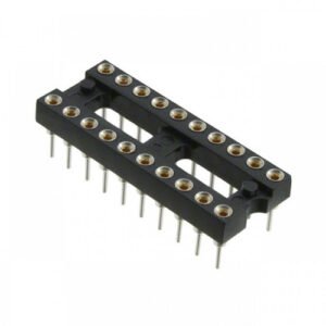 Kit 24 Peças - Soquete Para Circuito Integrado 20 Pinos Torneado
