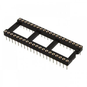 Kit 12 Peças  Soquete Para Circuito Integrado 40 Pinos Torneado