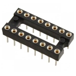 Kit 30 Peças - Soquete Para Circuito Integrado 16 Pinos Torneado