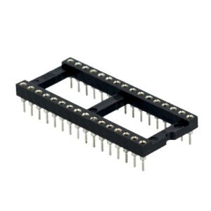Kit 15 Peças  Soquete P/ Circuito Integrado 32 Pinos Largo Torneado