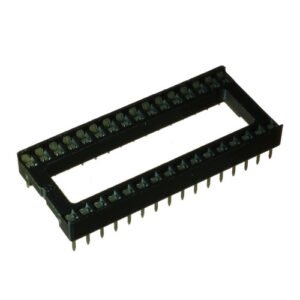 Kit 15 Peças  Soquete P/circuito Integrado 32 Pinos Largo Estampado