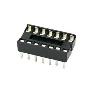 Kit 34 Peças- Soquete Para Circuito Integrado 14 Pinos Estampado