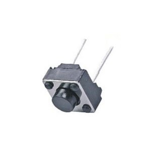 Kit 500 Peças - Chave Tactil 6x6x4,3mm 2 Terminais 180 Graus