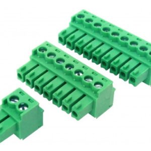 Kit 10 Peças - Borne Akz 9 Vias Passo 3,81mm Fêmea Tipo Br7