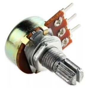 Kit 50 Peças - Potênciometro Linear Rotativo 20k L15 Mini