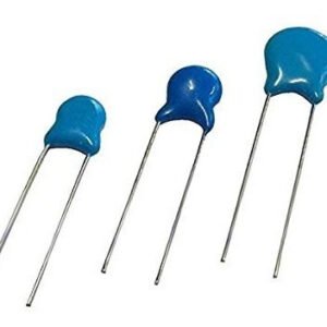 Kit 50 Peças - Capacitor Cerâmico 2k2 X 1kv (1000v) Passo 5mm A Granel