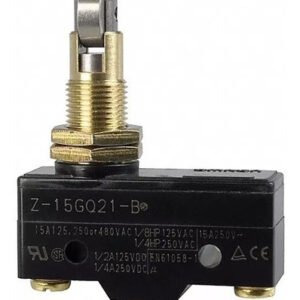 Kit 5 Peças Chave Fim De Curso Micro Switch Kw-15gq21-b C/ Roldana