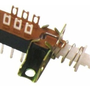 Kit 5 Peças - Chave Tecla Com Aba E Trava 6t Kzj1-2x2