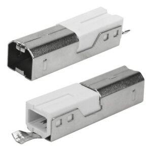 Kit 10 Peças - Conector Usb Tipo B Macho Para Cabo