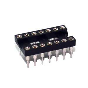 Kit 34 Peças - Soquete Para Circuito Integrado 14 Pinos Torneado