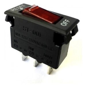 Kit 10 Peças  Chave Tipo Disjuntor Circuit Breaker 10a 250v
