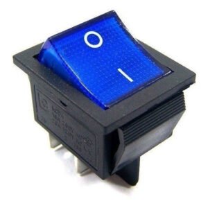 Kit 50 Peças - Chave Gangorra Kcd4-201n 4t 16/20a 250v Azul