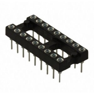 Kit 26 Peças - Soquete Para Circuito Integrado 18 Pinos Torneado