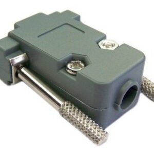 Kit 50 Peças  Capa Db9/hd15vga Kit Longo Cinza Rs232 Serial