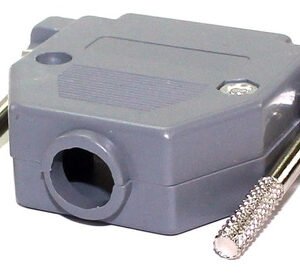 Kit 10 Peças - Capa Para Conector Db25 Kit Longo Cinza