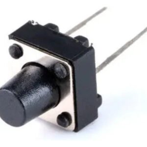Kit 100 Peças - Chave Tactil 6x6x7mm 2 Terminais 180 Graus