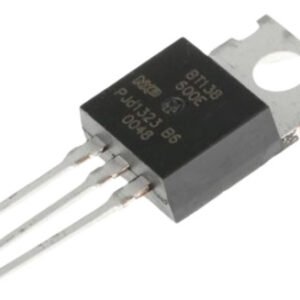 Kit 5 Peças - Triac Bt138-600e 12a 600v