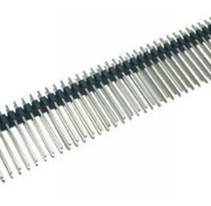 Kit 20 Peças -  Barra De Pinos 1x40x20 180 Graus 2.54 Mm 1 Lado