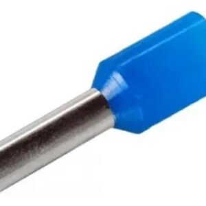 Kit 500 Peças Terminal Tubular Tipo Ilhós Isolado 1,5mm Azul E-1508