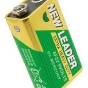 Kit 10 Peças - Bateria 9v New Leader Importada