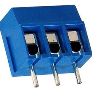 Kit 50 Peças - Borne Kre 3 Vias De Parafuso 5.08mm Kf-3000