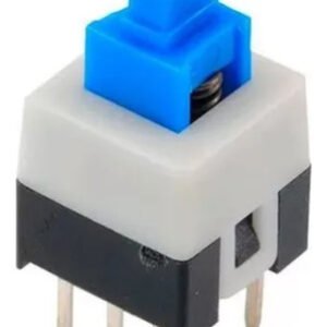 Kit 10 Peças - Chave Botão 8x8mm Com Trava