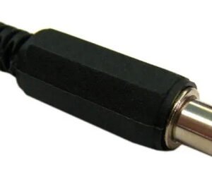 Kit 10 Peças - Plug P4 2,1x5,5x9mm Plastico Para Cabo Preto