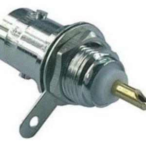 Kit 10 Peças - Conector Bnc Fêmea P/ Painel C/ Rosca Hbn-028